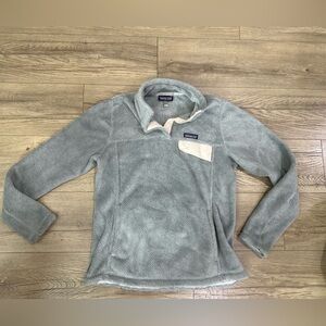 Patagonia size L gray Re Tool Snap fleece pullover